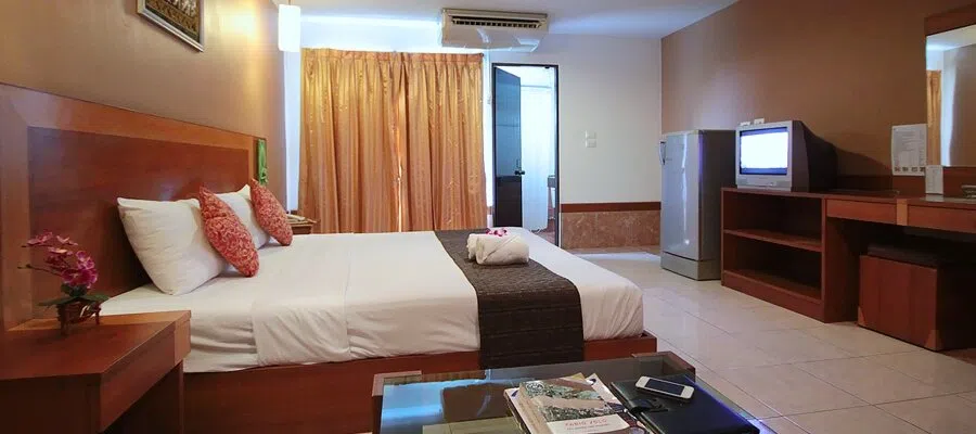 Komfortables Hotelzimmer in Pattaya